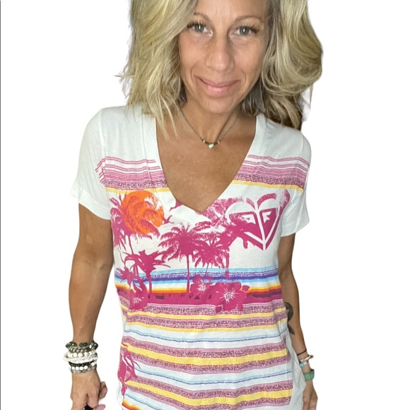 Roxy V-Neck Soft Size Small - Picture 7 of 8